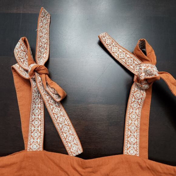 Anthropologie Etude Embroidered Tank Top Size Small - Picture 2 of 6